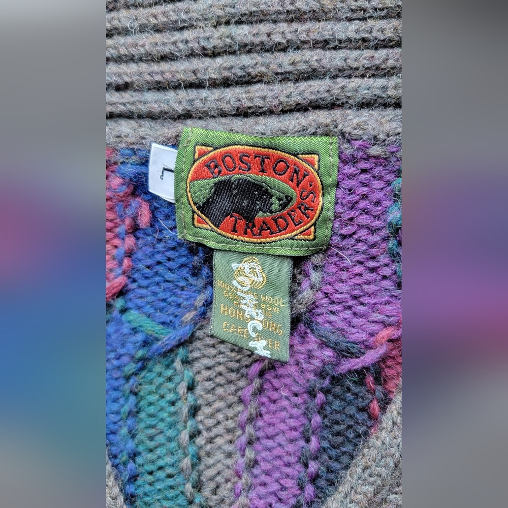 100% Vintage wool sweater - Picture 4 of 5